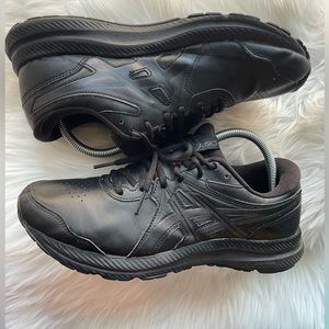 Asics Gel Contend SL D Womens Size 9.5 Wide Walker Black